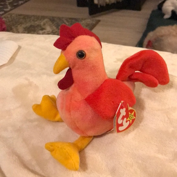 Ty Beanie Baby—Strut the Rooster